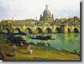 Maleri Dresden 1735, med Frauenkirche